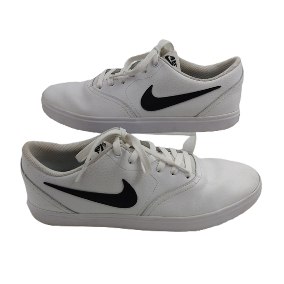 Nike white leather SB Check size 12 - Picture 8 of 9